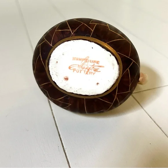 ***SOLD*** 1890’s Hampshire Pottery- Royal Worcester Style Pitcher - Picture 4 of 11